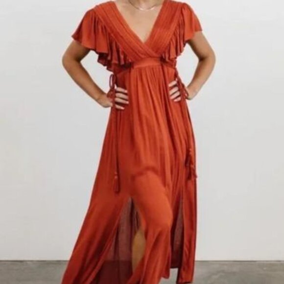 Baltic Born Jennifer Rust Dress - Picture 1 of 3